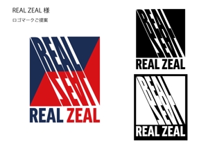 TET (TetsuyaKanayama)さんの不動産の開発会社「REAL ZEAL」(リアルジール)の企業ロゴへの提案