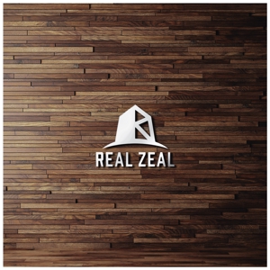 FUNCTION (sift)さんの不動産の開発会社「REAL ZEAL」(リアルジール)の企業ロゴへの提案