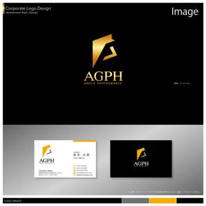 Bash_Design (Bash_Design)さんのパチンコ台の傾斜測定機メーカー株式会社AGPFのロゴへの提案
