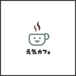 lucas (magodesign)さんの認知症の方や家族が集う認知症カフェ、元気カフェのロゴへの提案