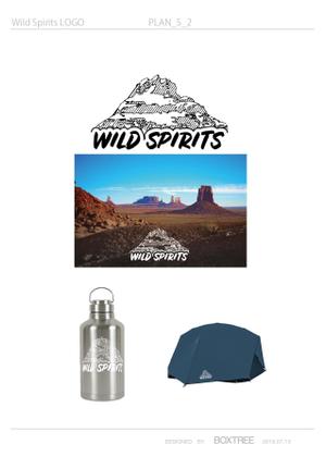 BOXTREE (BoxTree)さんのアウトドアブランド「Wild Spirits」のロゴ、マークへの提案