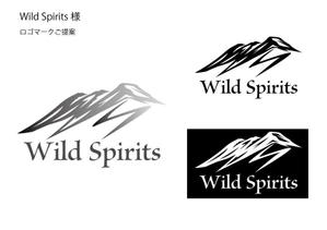 TET (TetsuyaKanayama)さんのアウトドアブランド「Wild Spirits」のロゴ、マークへの提案