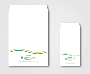Yumikoro (meranko)さんのクリニックで使用する封筒のデザインへの提案