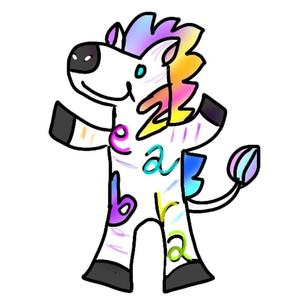 minsyao (milkyway0618saya)さんの英会話スクール「zeabra 」のキャラクターデザインへの提案