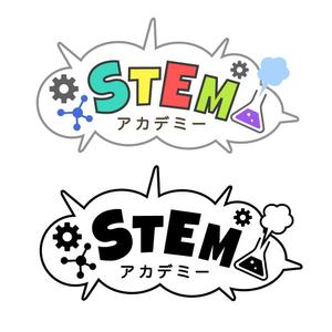 株式会社RABBIT KNOT ()さんの理科実験＆プログラミング教室「STEM アカデミー」のロゴへの提案