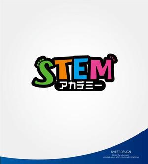invest (invest)さんの理科実験＆プログラミング教室「STEM アカデミー」のロゴへの提案