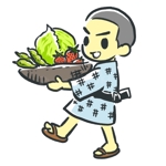 みずきのりんご (ringomizuki)さんの農業法人「次郎の里農場株式会社」のキャラクターデザインへの提案