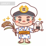 28KEY / ツバキ (28key0)さんの農業法人「次郎の里農場株式会社」のキャラクターデザインへの提案