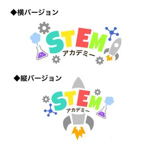 株式会社RABBIT KNOT ()さんの理科実験＆プログラミング教室「STEM アカデミー」のロゴへの提案