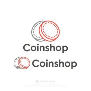 HABAKIdesign (hirokiabe58)さんの仮想通貨を買えるオンライン店舗というサービスを提供する「Coinshop」のロゴへの提案