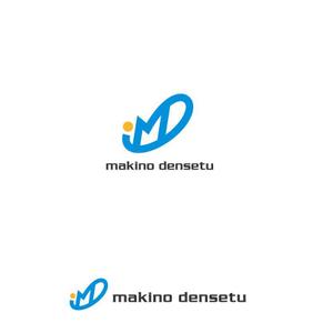 marutsuki (marutsuki)さんの屋内外の電気工事、エアコン等設備販売「牧野電設」のロゴへの提案