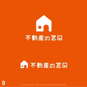 shirokuma_design (itohsyoukai)さんの不動産の窓口のロゴへの提案