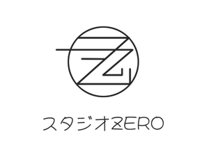 ぽんぽん (haruka0115322)さんのヨガスタジオ「スタジオZERO」のロゴ　女性専用　富裕層向けへの提案