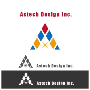 nora-mie ()さんの床施工会社「Astech Design Inc.」のロゴへの提案