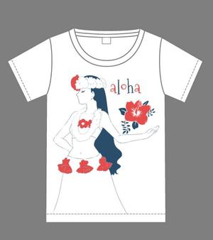 いつきみほ (waka_atata)さんの女性Tシャツデザインへの提案