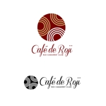 Hagemin (24tara)さんの姉キャバ「Café de Roji」のロゴへの提案