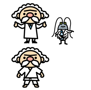 albireo (albireo)さんのゴキブリサイトのキャラクター「博士」＆「ゴキブリサイボーグ」の募集への提案