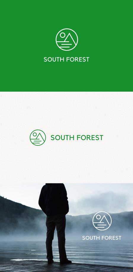 tanaka10 (tanaka10)さんのアパレルショップサイト　「SOUTH　FOREST」のショップロゴの作成への提案