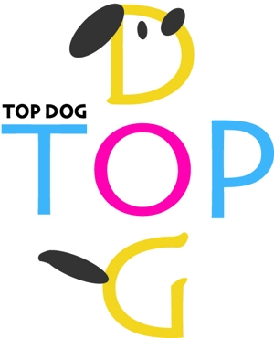 さんの「TOP DOG」のロゴ作成への提案