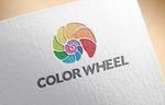 LittleJunさんの美容室店舗向け製品を扱う会社「COLOR WHEEL」ロゴデザインの募集への提案