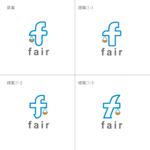 tetu (moby20020910)さんの人事評価システム「fair」のロゴへの提案