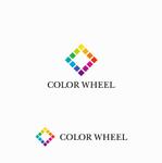 DeeDeeGraphics (DeeDeeGraphics)さんの美容室店舗向け製品を扱う会社「COLOR WHEEL」ロゴデザインの募集への提案