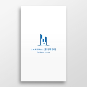 doremi (doremidesign)さんの土地家屋調査士事務所（測量・登記事務所）「藤川事務所」のロゴへの提案