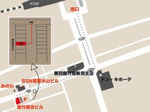 みぞれ (mizore_20)さんの移転する事務所の案内地図の作成（名刺の裏に添付したい）への提案