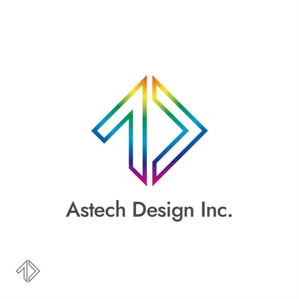 床施工会社「Astech Design Inc.」のロゴ