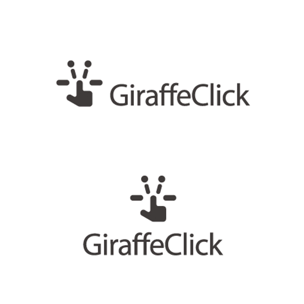アフィリエイトサービスGiraffeClickのロゴの作成依頼