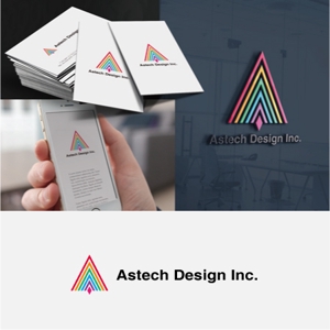 drkigawa (drkigawa)さんの床施工会社「Astech Design Inc.」のロゴへの提案