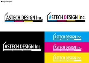 Good Labo (T_DESIGNLabo)さんの床施工会社「Astech Design Inc.」のロゴへの提案