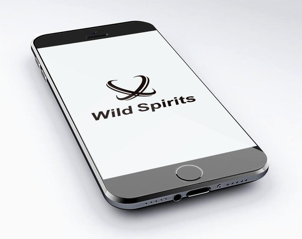 アウトドアブランド「Wild Spirits」のロゴ、マーク