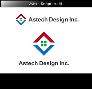 FISHERMAN (FISHERMAN)さんの床施工会社「Astech Design Inc.」のロゴへの提案