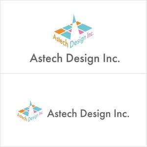 u164 (u164)さんの床施工会社「Astech Design Inc.」のロゴへの提案