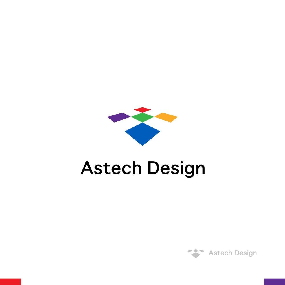 床施工会社「Astech Design Inc.」のロゴ