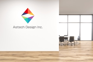 sumiyochi (sumiyochi)さんの床施工会社「Astech Design Inc.」のロゴへの提案