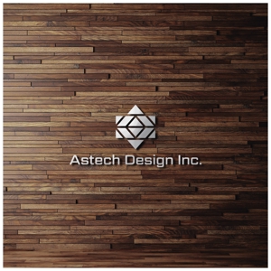 FUNCTION (sift)さんの床施工会社「Astech Design Inc.」のロゴへの提案