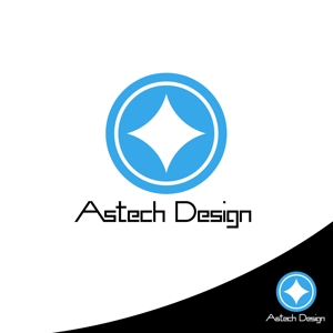 ロゴ研究所 (rogomaru)さんの床施工会社「Astech Design Inc.」のロゴへの提案