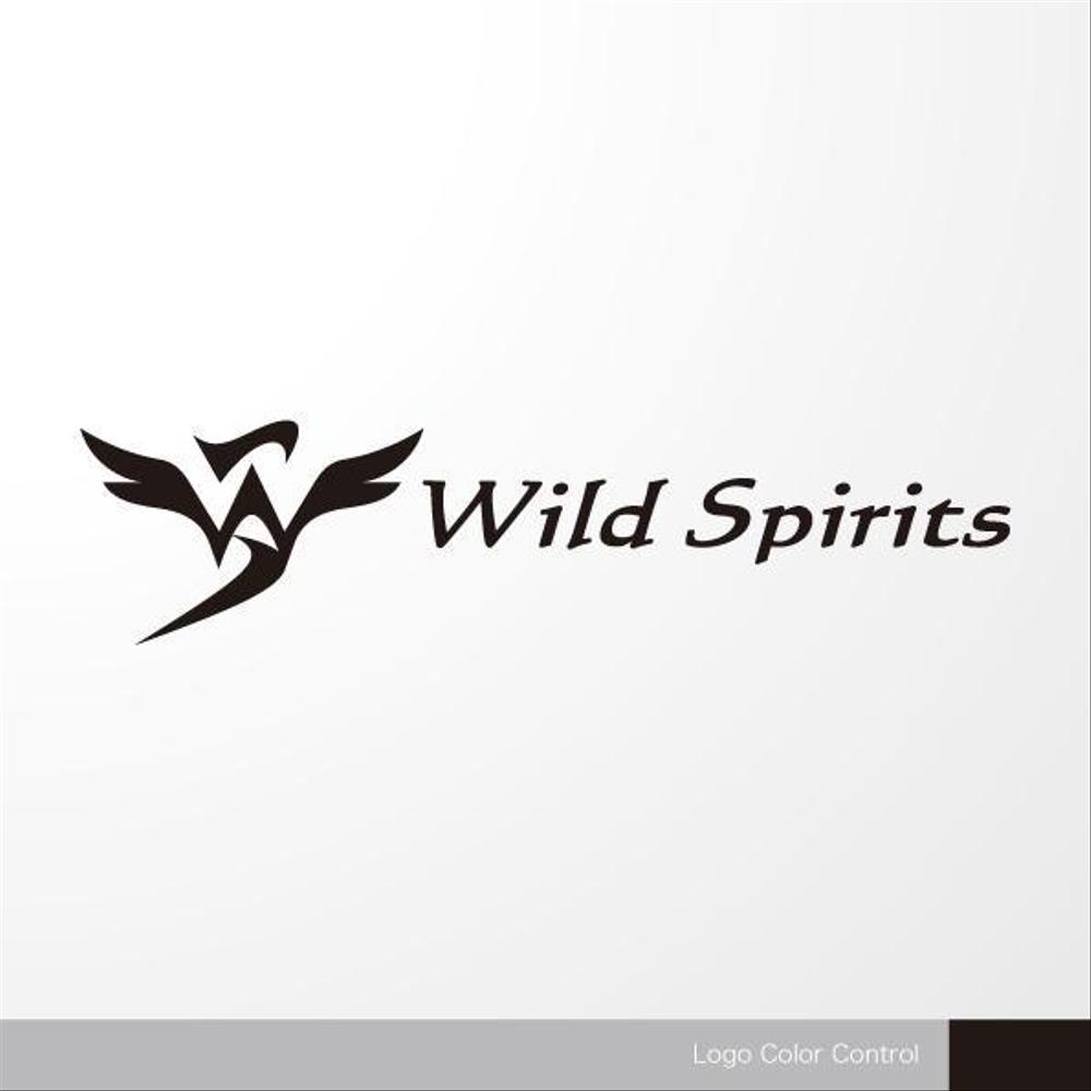 アウトドアブランド「Wild Spirits」のロゴ、マーク