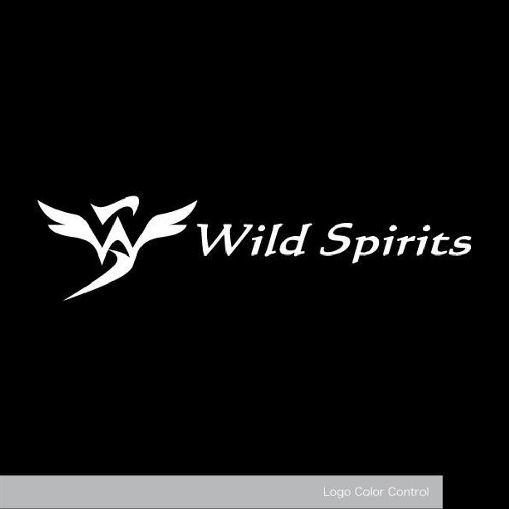 アウトドアブランド「Wild Spirits」のロゴ、マーク