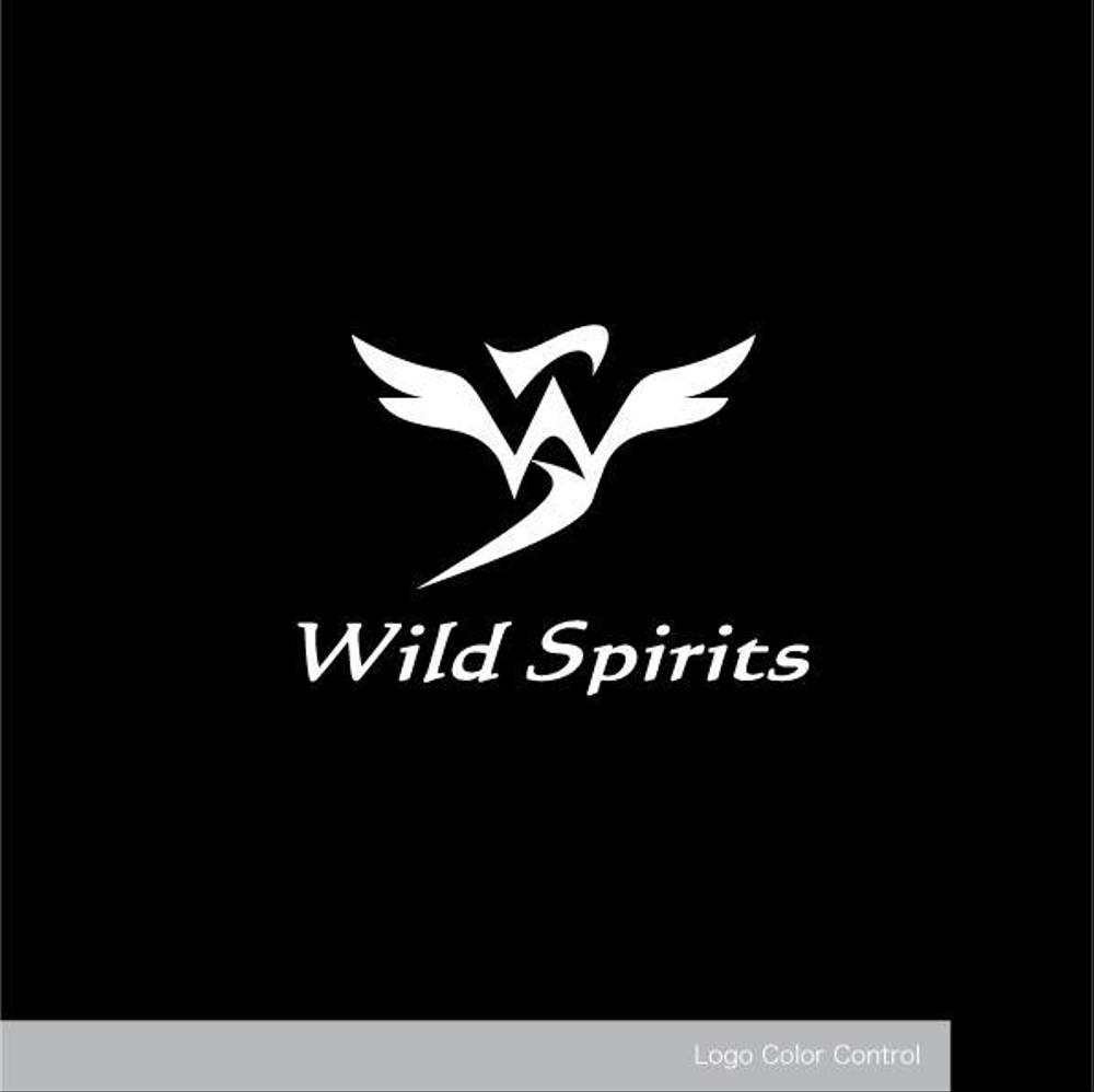 アウトドアブランド「Wild Spirits」のロゴ、マーク