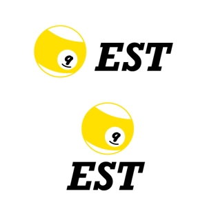 zenmai ()さんのビリヤードとダーツのお店  ESTのロゴへの提案