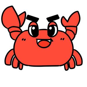 ねね子 (neneko)さんのカニのキャラクターデザインへの提案