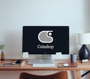 artisan-j (artisan-j)さんの仮想通貨を買えるオンライン店舗というサービスを提供する「Coinshop」のロゴへの提案