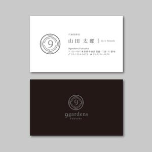 TYPOGRAPHIA (Typograph)さんの店舗用の名刺作成への提案