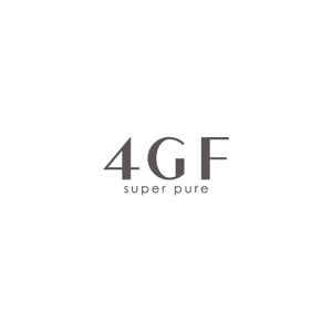 yusa_projectさんの大型小売店で販売する化粧品シリーズ「4GF」シリーズのロゴへの提案