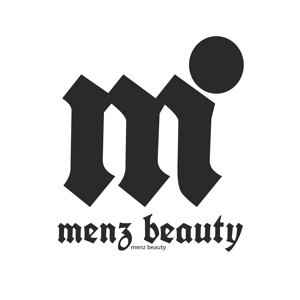 RY272さんの男性美容メディア「menz beauty」のロゴへの提案