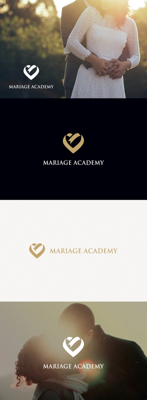 tanaka10 (tanaka10)さんの結婚相談所　「MARIAGE ACADEMY  マリアージュ　アカデミー」のロゴへの提案