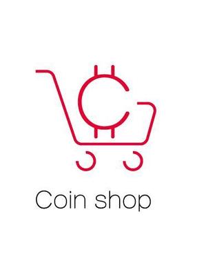 jp tomo (jp_tomo)さんの仮想通貨を買えるオンライン店舗というサービスを提供する「Coinshop」のロゴへの提案